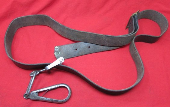 US 1885 Pattern Cavalry Carbine Sling & Snap Hook, Rock Island Arsenal — image 4