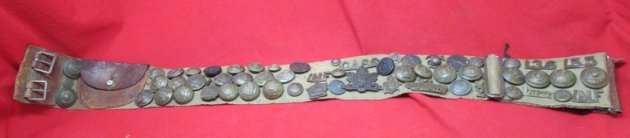 Canadian WWI Soldiers Hate Belt, 59 Pieces — image 2