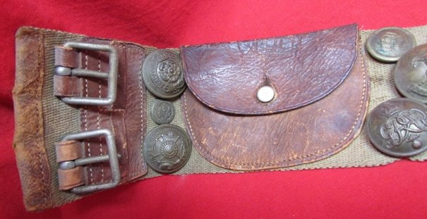 Canadian WWI Soldiers Hate Belt, 59 Pieces — image 3