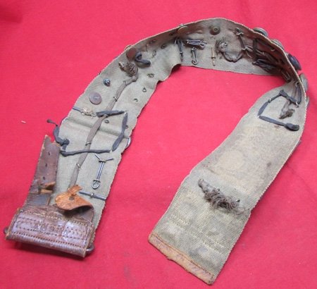 Canadian WWI Soldiers Hate Belt, 59 Pieces — image 7