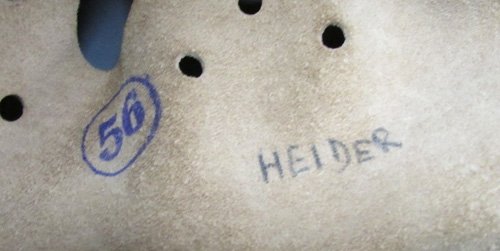 East German, Cold War Era M56 Steel Helmet, Complete, Size 56 — image 4