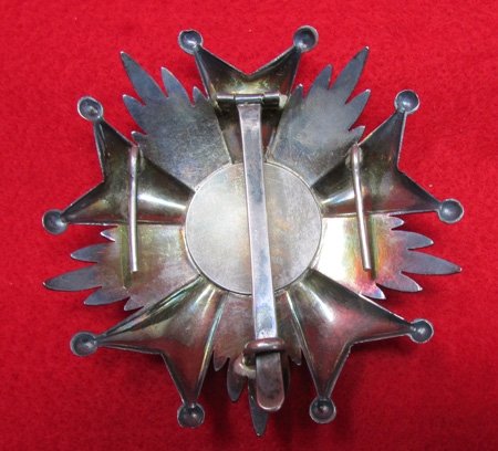 Belgium Order of the Crown, Officers Breast Star — image 3