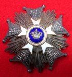 Belgium Order of the Crown, Officers Breast Star