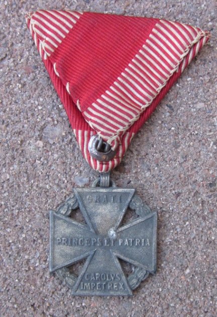 Austrian WWI Karl Troop Cross — image 3