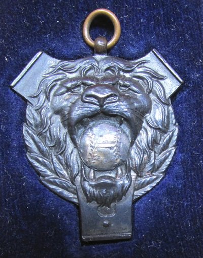 Japanese Cased Baseball Medal/Fob, Asahi-Medal Works — image 4