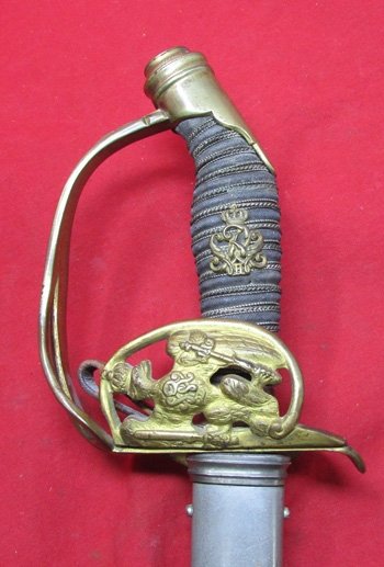 German Imperial Era, M1889 Infantry Officers Sword, WK&C  Mfg. — image 2