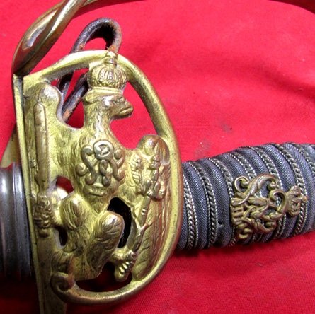 German Imperial Era, M1889 Infantry Officers Sword, WK&C  Mfg. — image 3