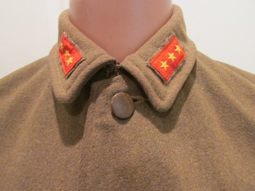 Japanese WWII Army Enlisted Type 98 Winter Coat — image 3