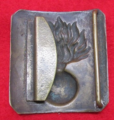 French 2nd Empire Imperial Guard Enlisted Buckle, Foot Troops — image 3