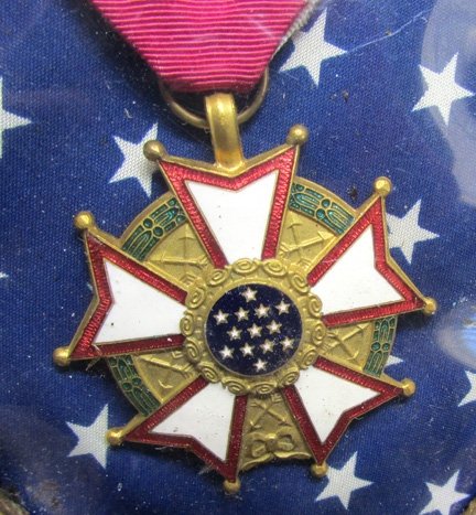 US Cold War Era Legion of Merit, Legionnaire Grade, Framed — image 3