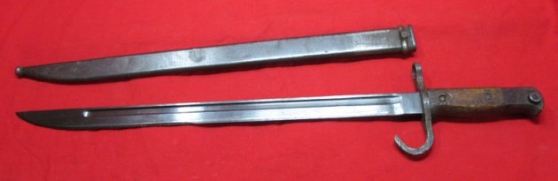 Japanese WWII Type 30 Bayonet, Jinsen Arsenal — image 5