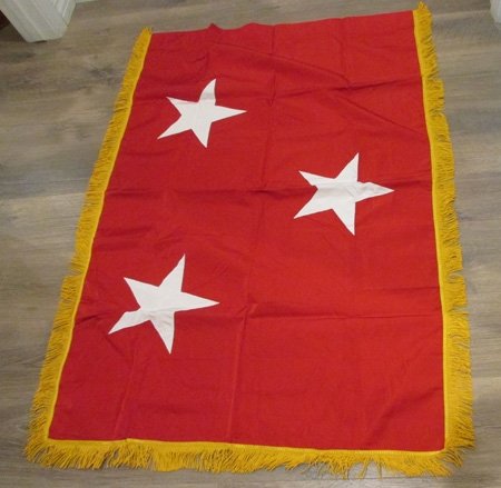 US Cold War Era,  Army Lieutenant General Command Flag — image 2
