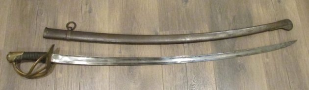 French Mle1822 Cavalry Enlisted Sword, Chatellerault 1878 — image 6