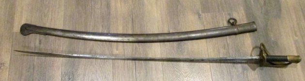 French Mle1822 Cavalry Enlisted Sword, Chatellerault 1878 — image 7