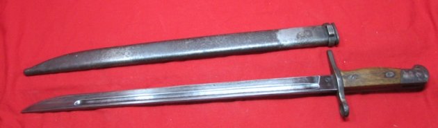 Japanese WWII Type 30 Bayonet, Kaneshiro Sakuganki, Nagoya Star K — image 5