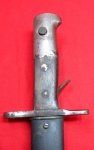 Swiss M1914 Pioneer Bayonet and Scabbard, Sawback