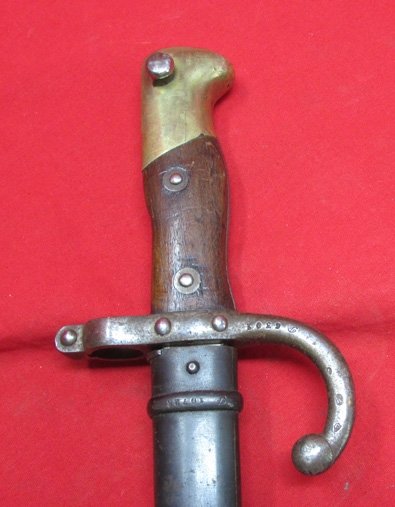 French M1874 Gras Bayonet St Etienne 1879 — image 3