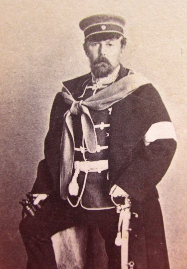 German Danish-Prussian War Era CDV, Prince Friedrich-Charles 'The Red Prince' — image 3