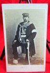 German Danish-Prussian War Era CDV, Prince Friedrich-Charles 'The Red Prince'
