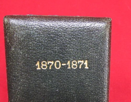 French, Franco-Prussian War Commemorative Medal, 1870-71 With Clasp and Original Case — image 5