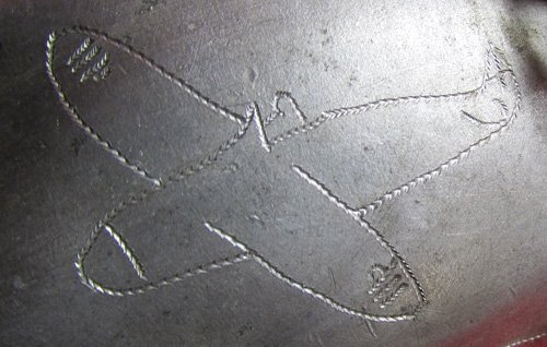 Italian WWII Large Capacity Aluminum Canteen, North Africa POW, Maggio 1943, Jane A. Kimball Collection — image 12