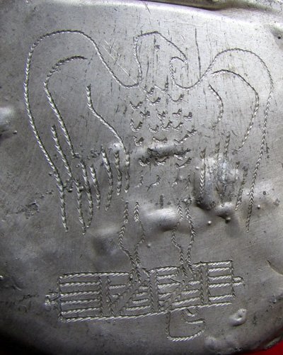 Italian WWII Large Capacity Aluminum Canteen, North Africa POW, Maggio 1943, Jane A. Kimball Collection — image 14