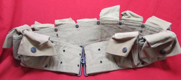  US WWI Eagle Snap Enlisted Medical Belt, MILLS Mfg — image 2