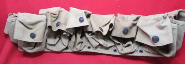  US WWI Eagle Snap Enlisted Medical Belt, MILLS Mfg — image 4