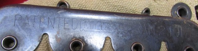  US WWI Eagle Snap Enlisted Medical Belt, MILLS Mfg — image 5