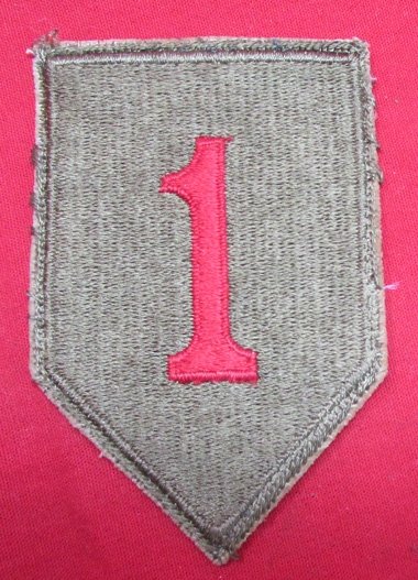  US WWII 1st Infantry Division, The Big Red One, Green Back — image 2