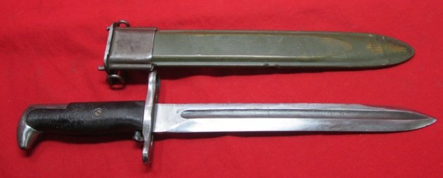  US WWII M1 Garand Bayonet, PAL 1943 — image 3