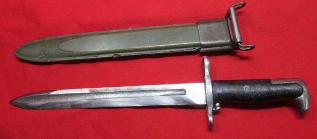  US WWII M1 Garand Bayonet, PAL 1943 — image 5