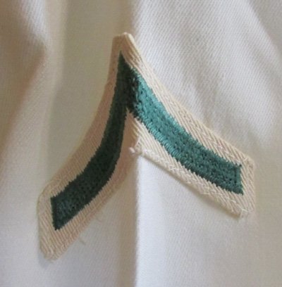  US WWII USMCWR, Woman's Marine White Summer Uniform & Garrison Hat, Identified — image 4