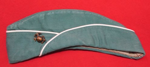  US WWII USMCWR, Woman's Marine White Summer Uniform & Garrison Hat, Identified — image 7