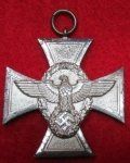 German WWII Police 18 Year Long Service Medal
