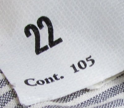  US WWII WAVES Enlisted Woman's Brimmed Hat, Navy Blue With a Seersucker Crown — image 7