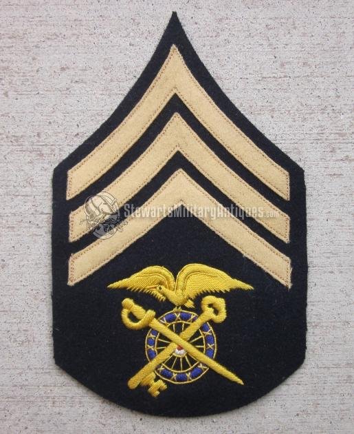  US Quartermaster Sergeant Chevron, 1913-1918 — image 2