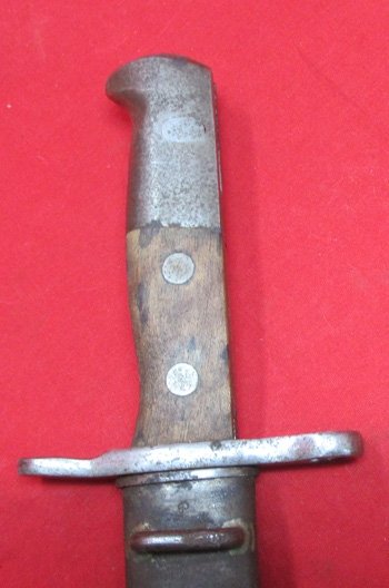  Swiss M1914 Pioneer Bayonet and Scabbard, Sawback — image 3