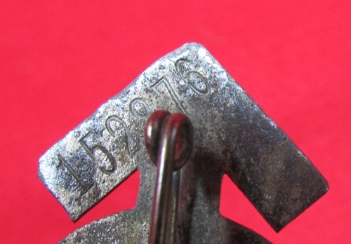  German WWII Hitler Youth Proficiency Badge Silver, 153876 — image 4