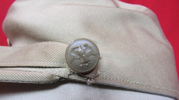  US WWII WAAC Woman's Enlisted Hobby Hat and Insignia, Identified — image 4