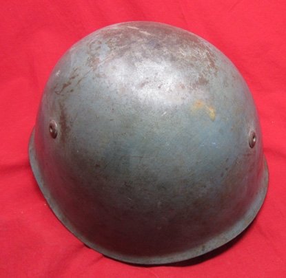  Italian WWII M1933 Steel Helmet, Regia Marina, Royal Navy, Complete — image 4