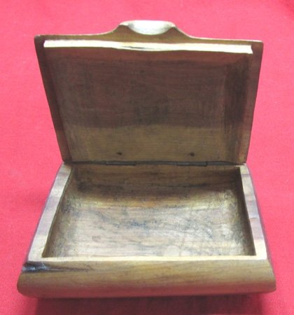  Turkish WWI Prisoner of War Wooden Cigarette Bos, Cyprus 1917 — image 4