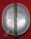 US WWI Trench Art Engraved Messkit, Quartermaster Roster and Locations, …