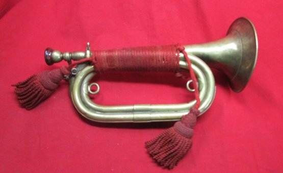  Japanese WWII Infantry Bugle — image 2