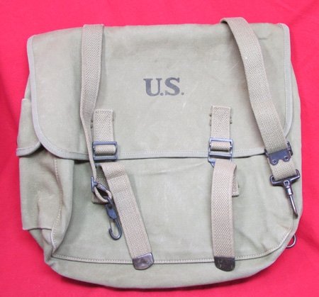  US WWII, Musette, Bag, Powers &  Co. Inc, 1940, Very Clean — image 2