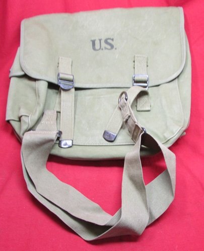  US WWII, Musette, Bag, Powers &  Co. Inc, 1940, Very Clean — image 6