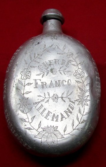  French WWI, POW Trench Art Russian Canteen, Jane A. Kimball Collection — image 2