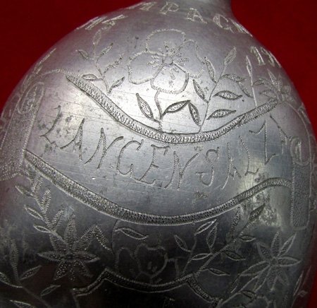  French WWI, POW Trench Art Russian Canteen, Jane A. Kimball Collection — image 8