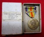 US WWI Victory Medal & France Bar In The Original …