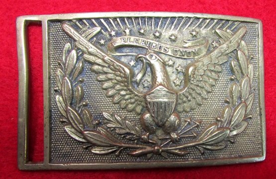  US Civil War Era, Officers Pattern, 1851 Eagle Belt Plate, Numbered — image 2